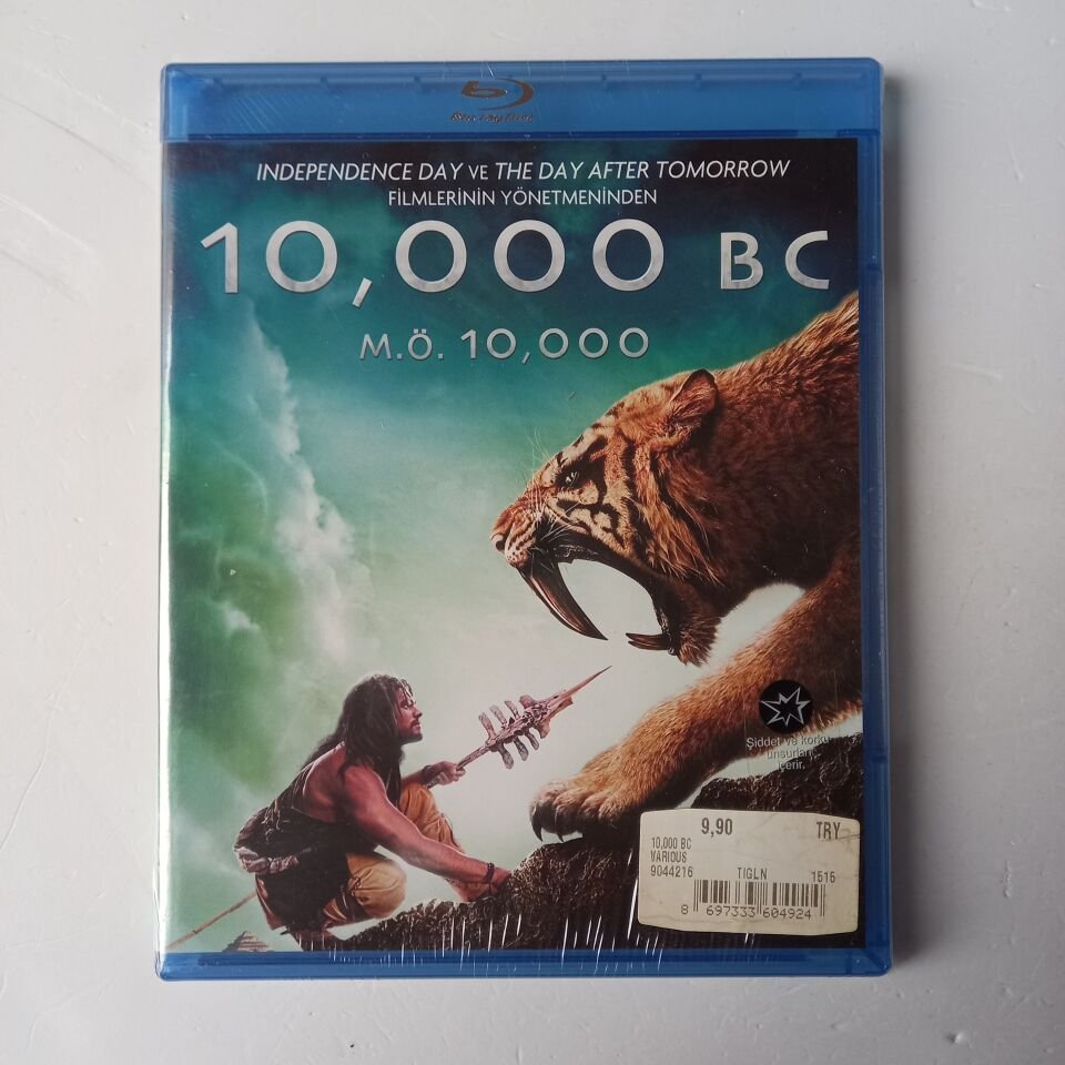 10,000 BC - M.Ö. 10,000 - BLU-RAY AMBALAJINDA SIFIR