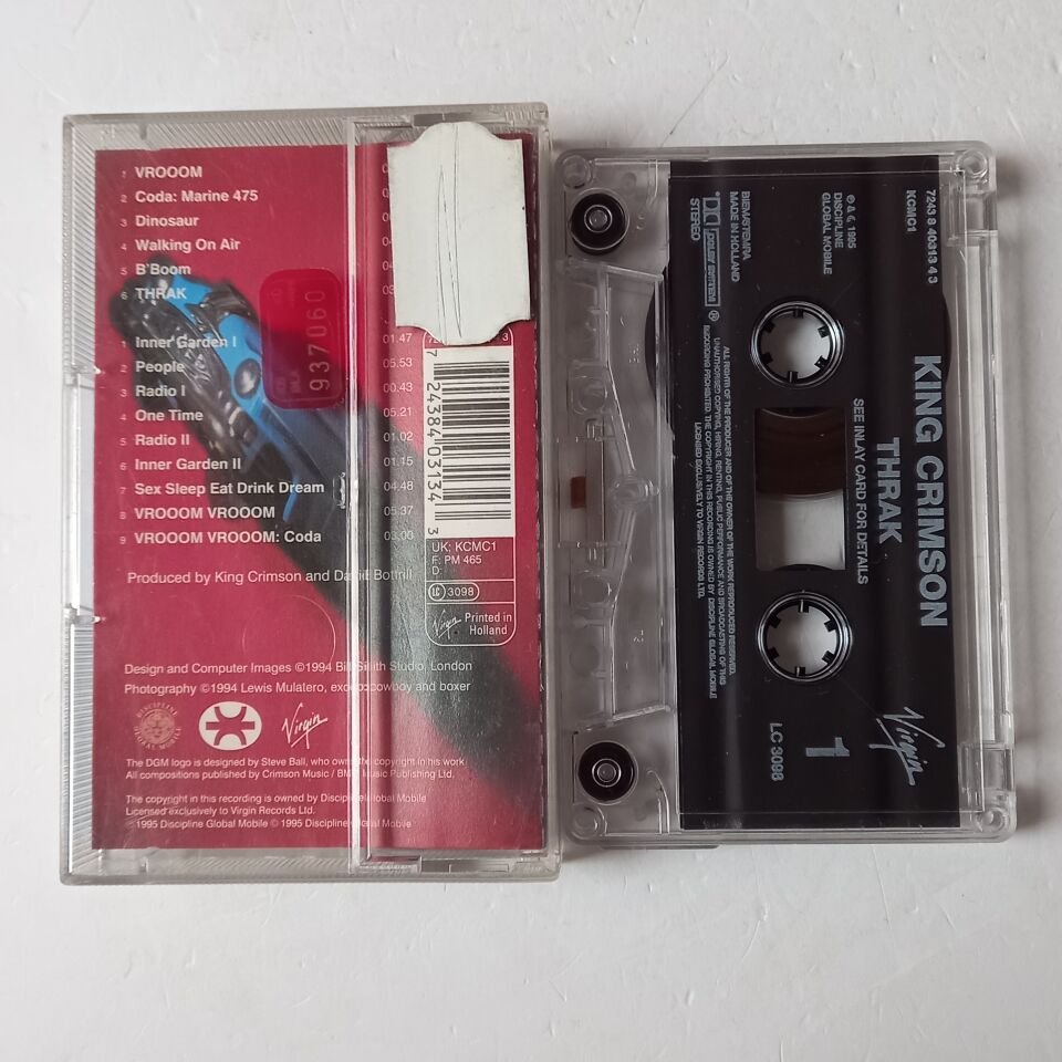 KING CRIMSON - THRAK (1995) - KASET 2.EL
