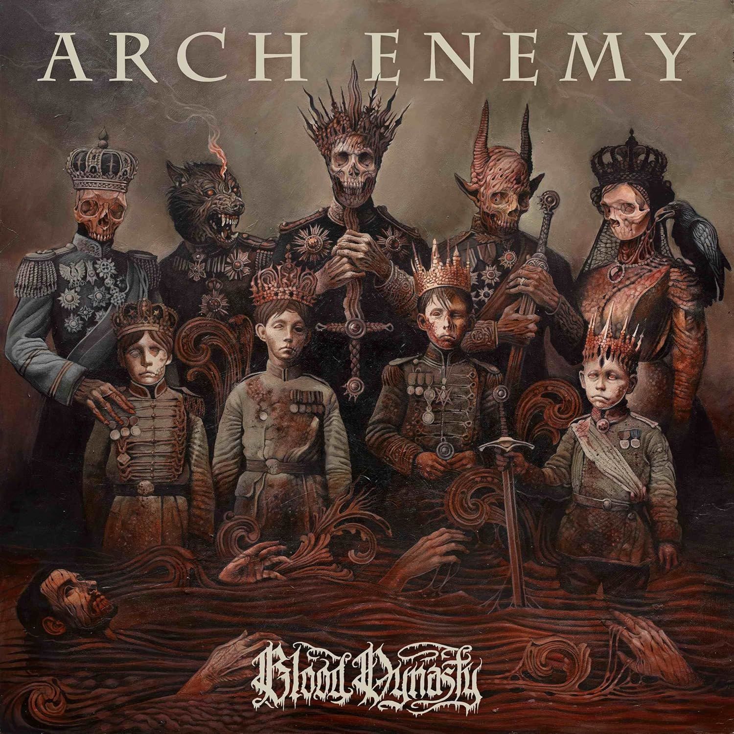 ARCH ENEMY - BLOOD DYNASTY (2025) - LP BLACK VINYL EDITION SIFIR PLAK