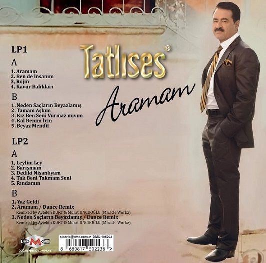 İBRAHİM TATLISES - ARAMAM (2004) - 2xLP 2023 BASKI SIFIR PLAK