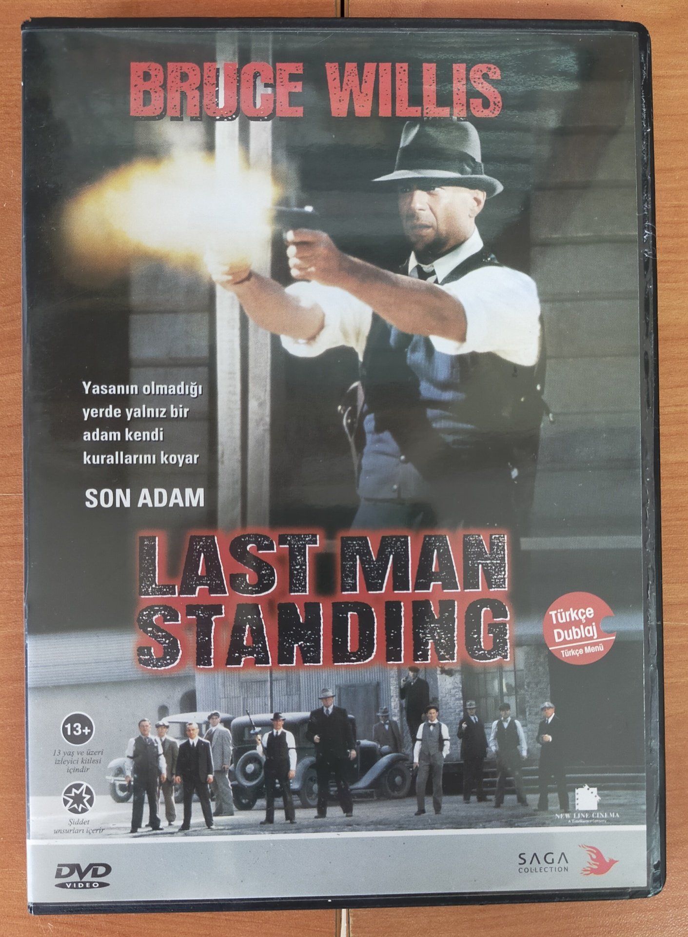 LAST MAN STANDING - SON ADAM - BRUCE WILLIS - DVD 2.EL