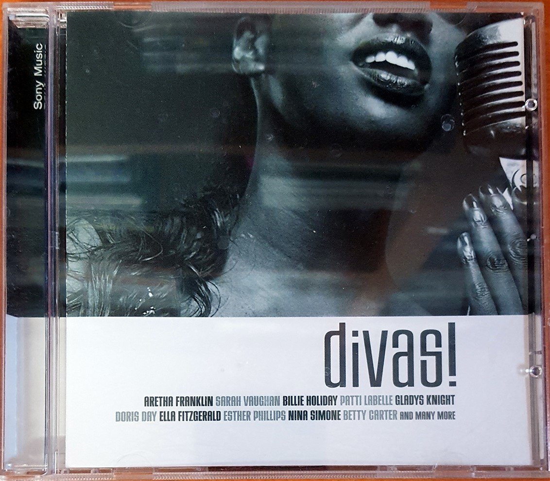 DIVAS! / ARETHA FRANKLIN SARAH VAUGHAN BILLIE HOLIDAY PATTI LABELLE DORIS DAY NINA SIMONE (2002) CD 2.EL