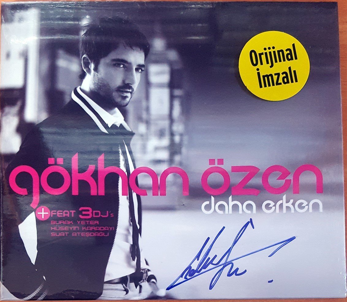 GÖKHAN ÖZEN FEAT. 3 DJ'S BURAK YETER, HÜSEYİN KARADAYI, SUAT ATEŞDAĞLI - DAHA ERKEN CD SIFIR