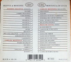 SPANISH GUITAR MAGIC / ANDRES SEGOIVA, CARLOS MONTOYA, PACO DI LUCIA / THE GOLD COLLECTION (1997) 2CD 2.EL