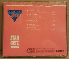 STAN GETZ (LIVE) - RAKS MÜZİK PARLIAMENT JAZZ SERİSİ - CD 2.EL
