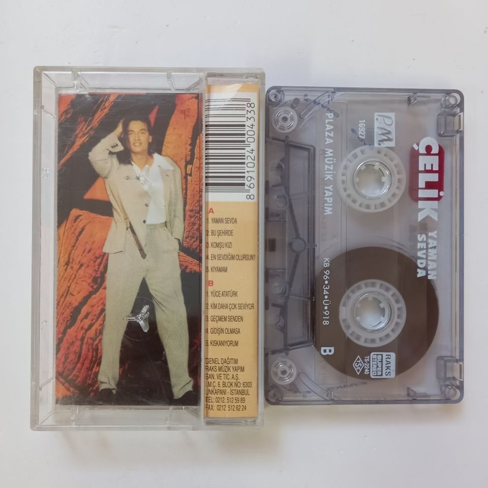 ÇELİK - YAMAN SEVDA (1996) - KASET 2.EL