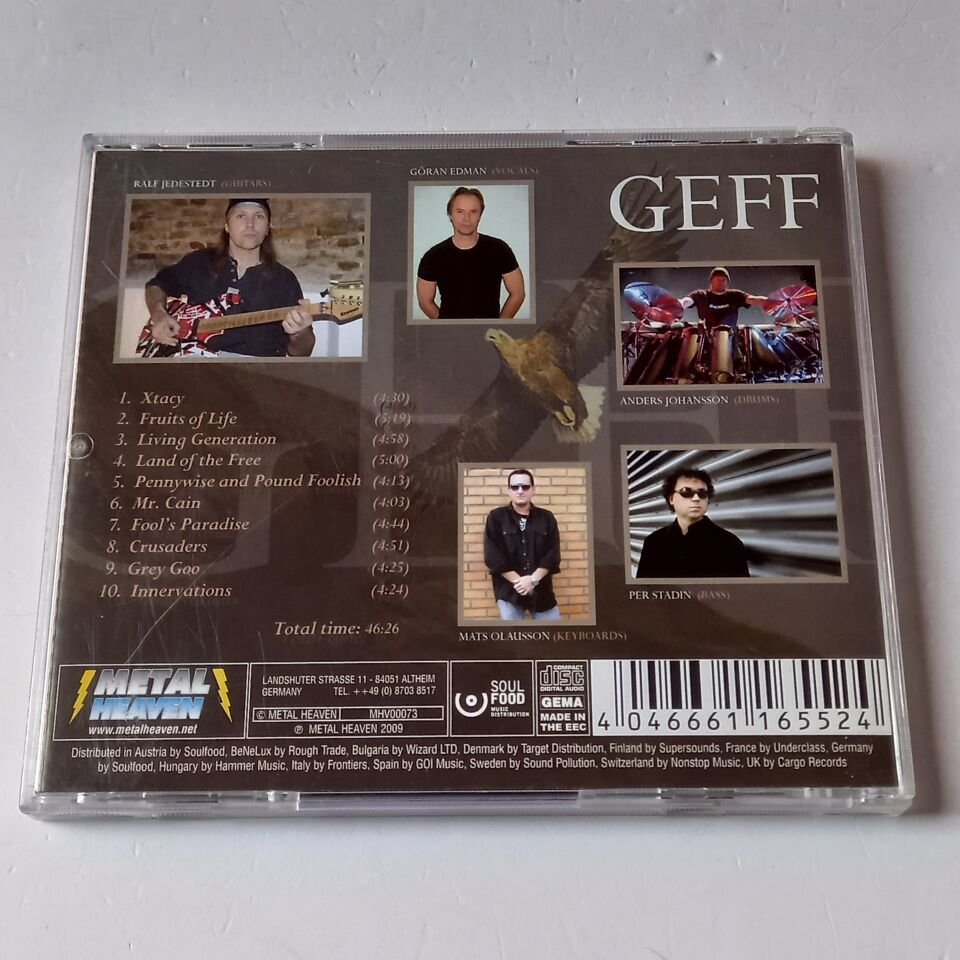 GEFF – LAND OF THE FREE (2009) - CD 2.EL