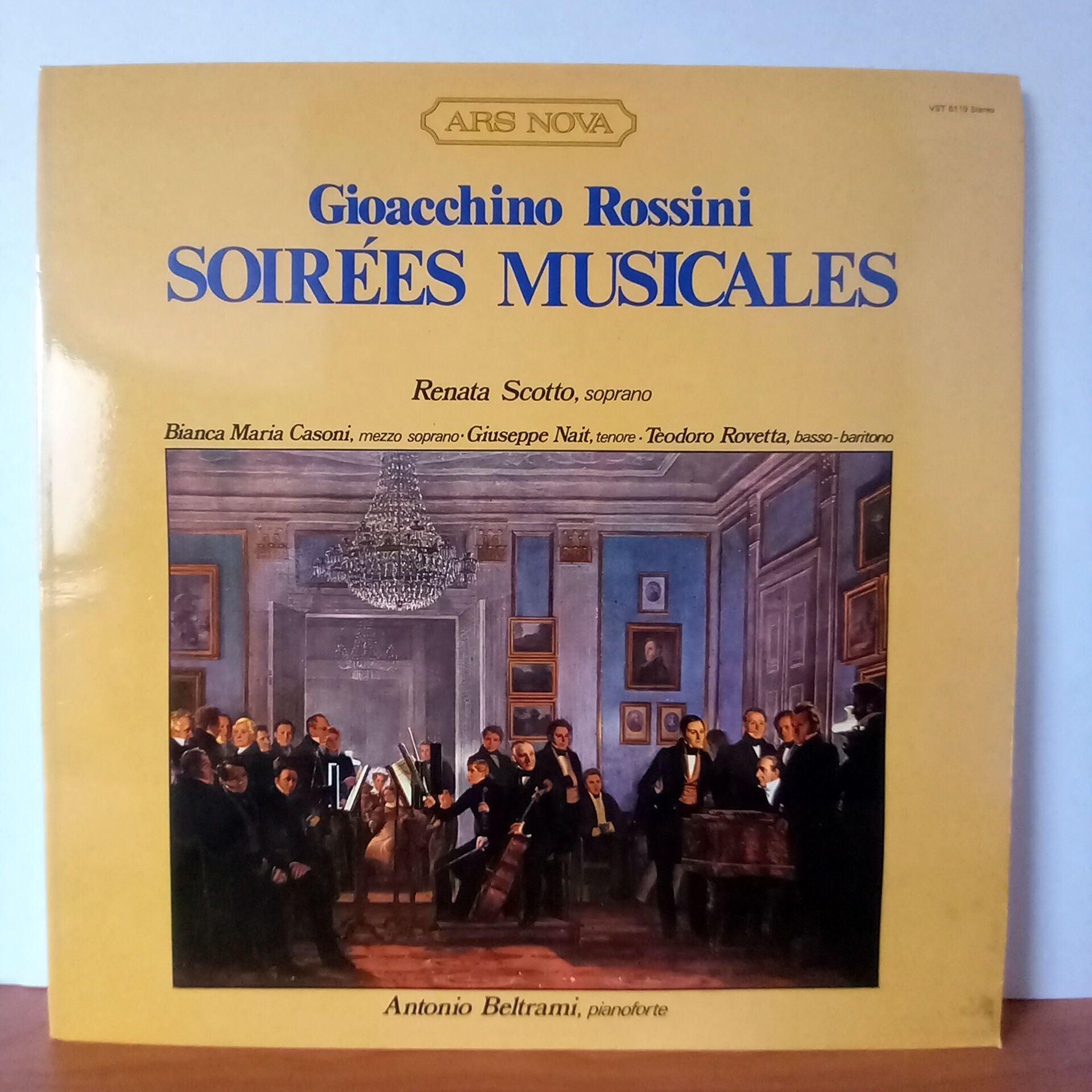 GIOACCHINO ROSSINI – SOIREES MUSICALES (1979) - LP 2.EL PLAK