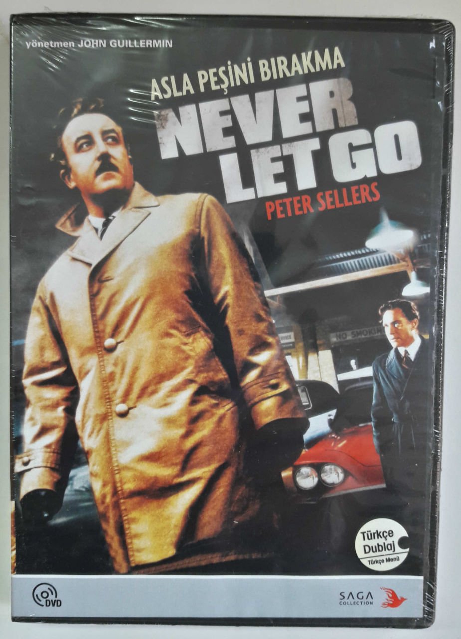 ASLA PEŞİNİ BIRAKMA - NEVER LET GO - PETER SELLERS - DVD 2.EL