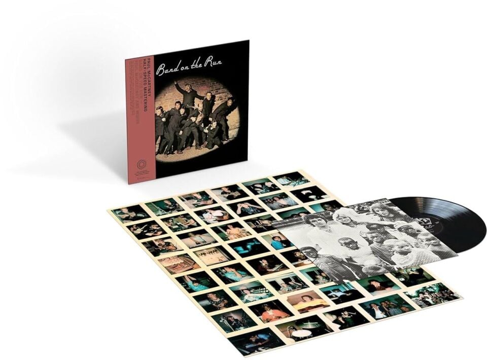 PAUL MCCARTNEY & WINGS - BAND ON THE RUN (1973) - LP 2024 HALF SPEED MASTERING EDITION SIFIR PLAK