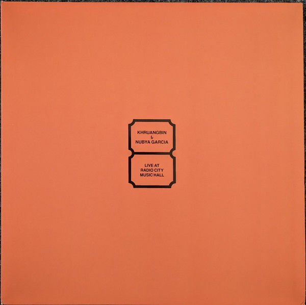 KHRUANGBIN & NUBYA GARCIA - LIVE AT RADIO CITY MUSIC (2023) - LP 180GR SIFIR PLAK