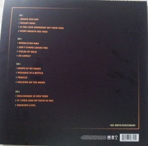 STING - MY SONGS (2019) - 2LP RECONSTRUCTED COMPILATION 180GR SIFIR PLAK