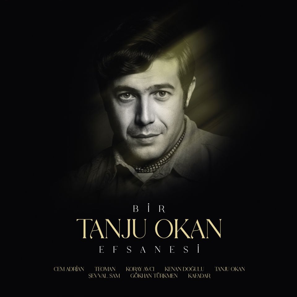 TANJU OKAN SAYGI ALBÜMÜ - BİR TANJU OKAN EFSANESİ / CEM ADRIAN TEOMAN ŞEVVAL SAM KENAN DOĞULU GÖKHAN TÜRKMEN - LP 2025 BASIM SIFIR PLAK