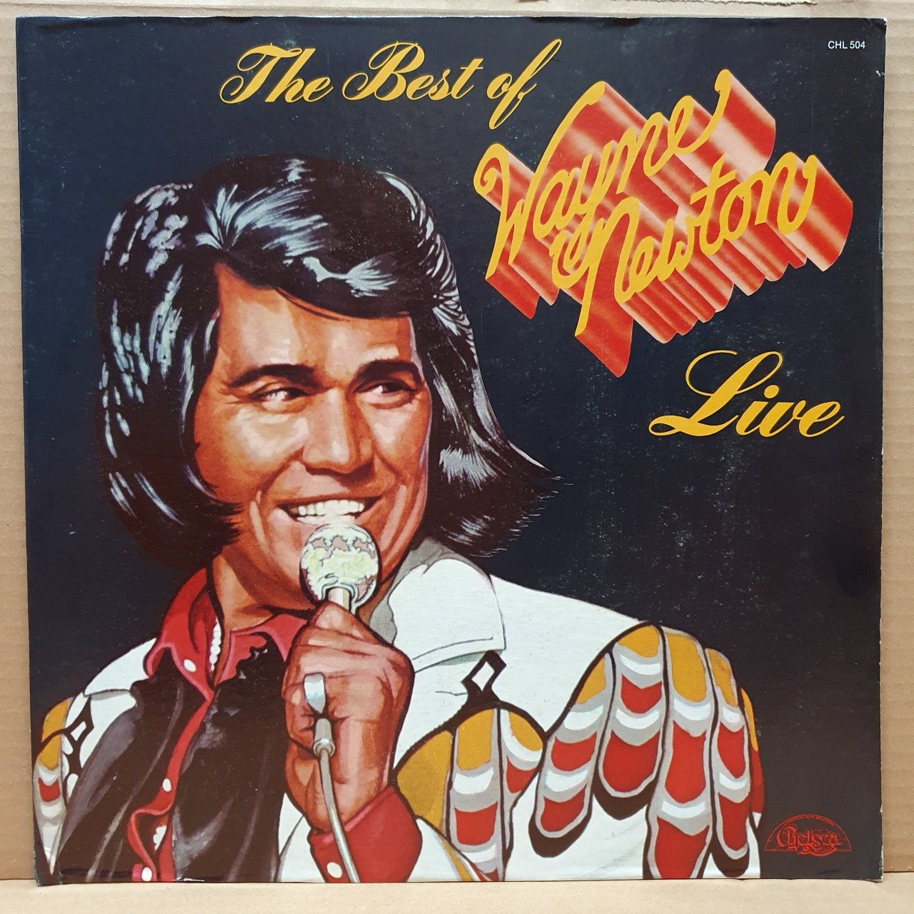 WAYNE NEWTON - THE BEST OF LIVE (1974) - LP 2.EL PLAK