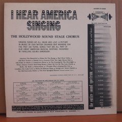I HEAR AMERICA SINGING - THE HOLLYWOOD SOUND STAGE CHORUS - LP 2.EL PLAK
