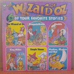 THE WIZARD OF OZ 6 OF YOUR FAVORITE STORIES - WALT DISNEY - LP PLAK 2.EL