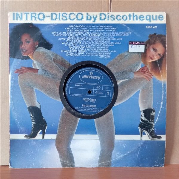 DISCOTHEQUE – INTRO-DISCO (1979) - 12'' 45RPM MAXI SINGLE 2.EL PLAK