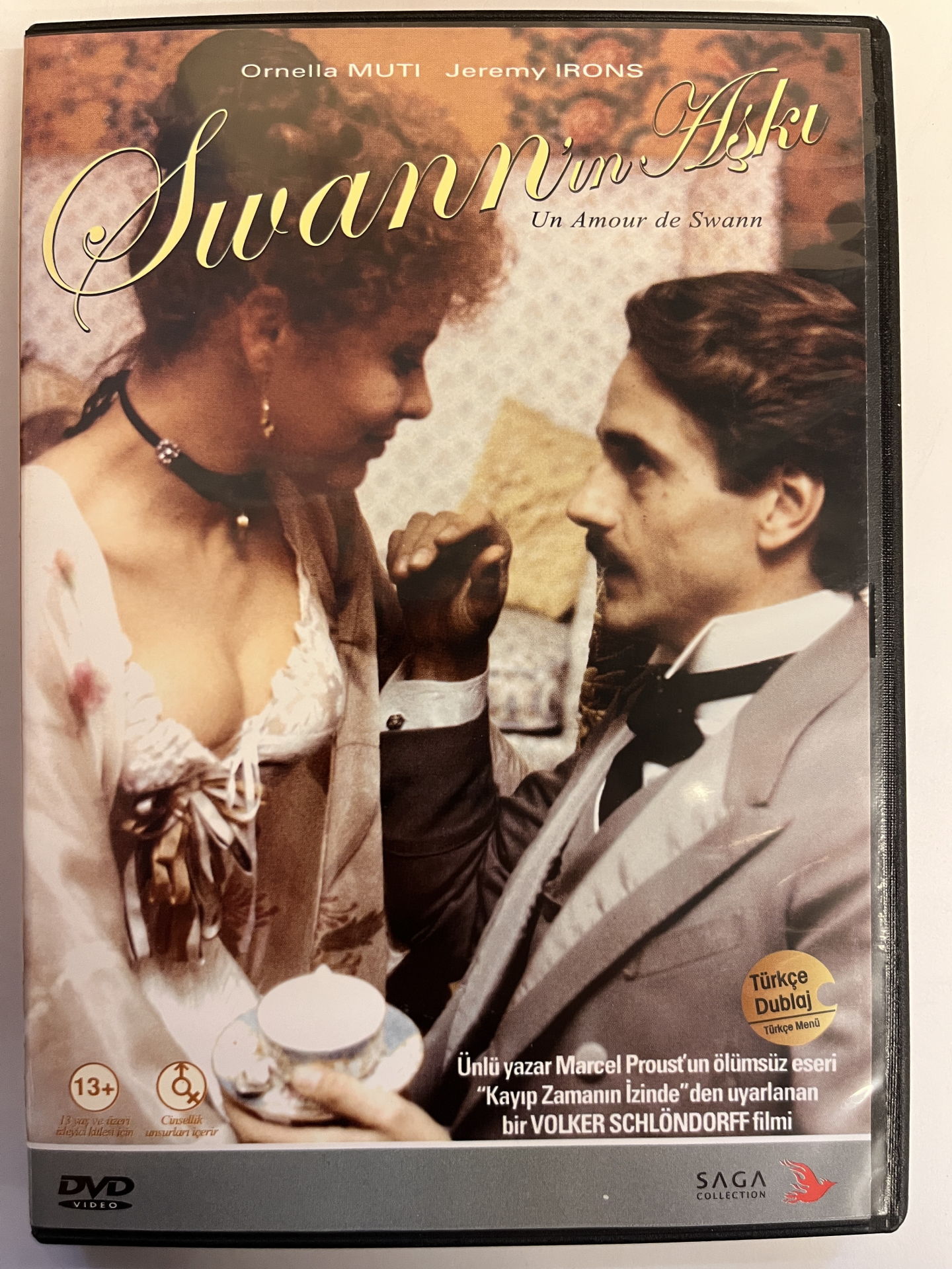 UN AMOUR DE SWANN - SWANN'IN AŞKI - JEREMY IRONS - ORNELLA MUTI - DVD 2.EL