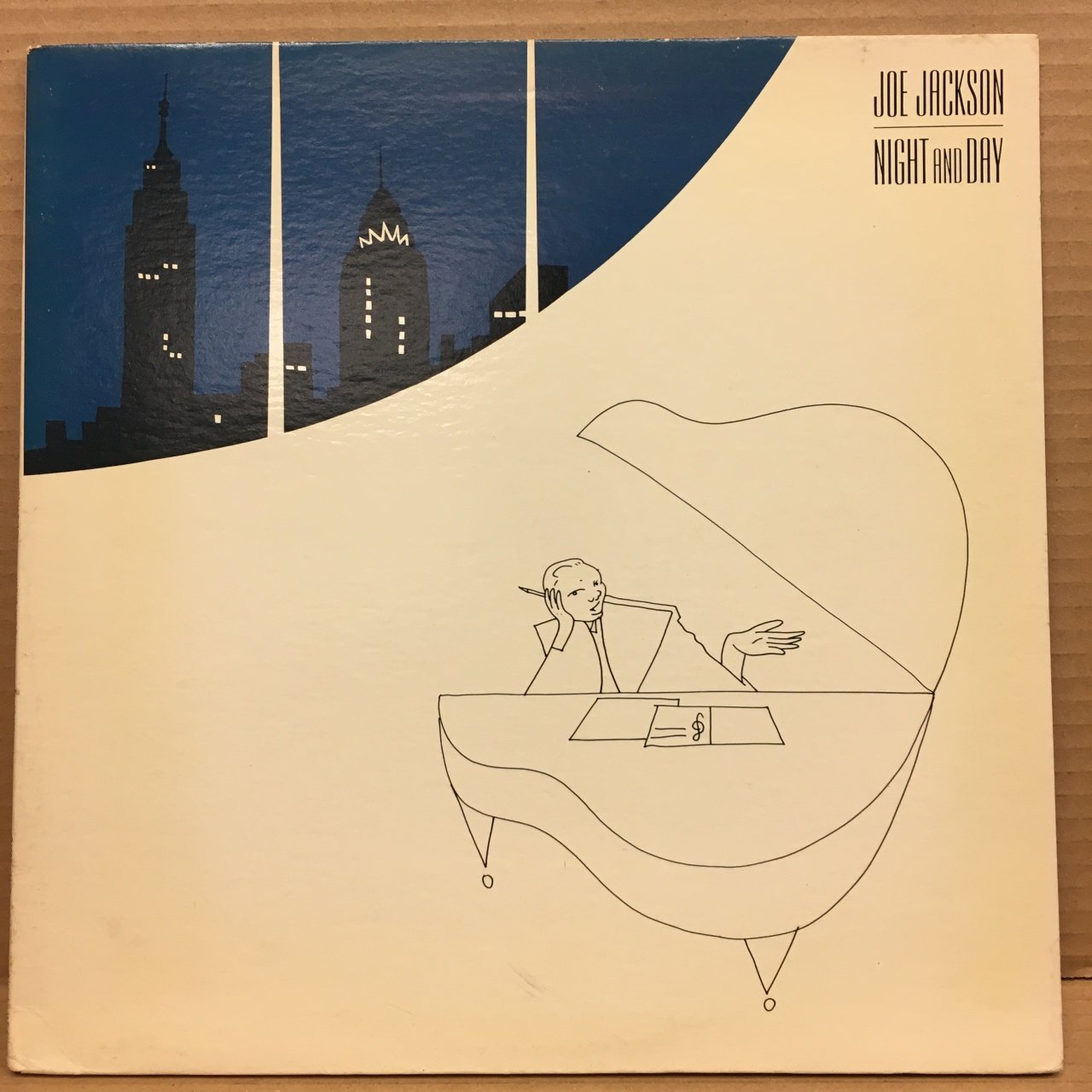 JOE JACKSON - NIGHT AND DAY (1982) - PLAK 2.EL