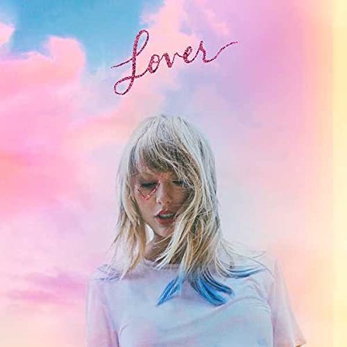 TAYLOR SWIFT - LOVER (2019) - 2LP 2021 REISSUE PINK & BLUE VINYL SIFIR PLAK