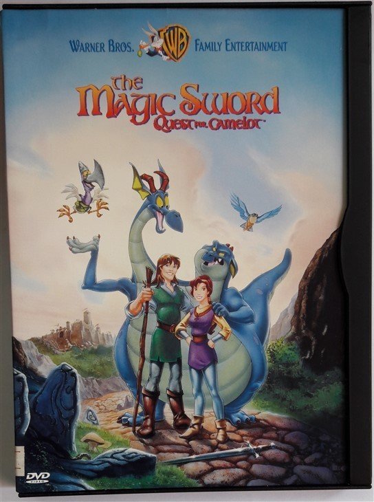THE MAGIC SWORD QUEST FOR CAMELOT - WALT DISNEY ANİMASYON - SNAPCASE DVD 2.EL