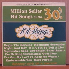 MILLION SELLER HIT SONGS OF THE 30's - 101 STRINGS - LP 2.EL PLAK