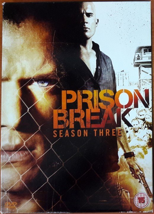PRISON BREAK - SEASON THREE - 4DVD 2.EL TR ALTYAZI YOKTUR