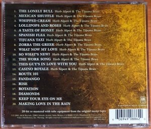 HERB ALPERT - DEFINITIVE HITS (2001) - CD 2.EL