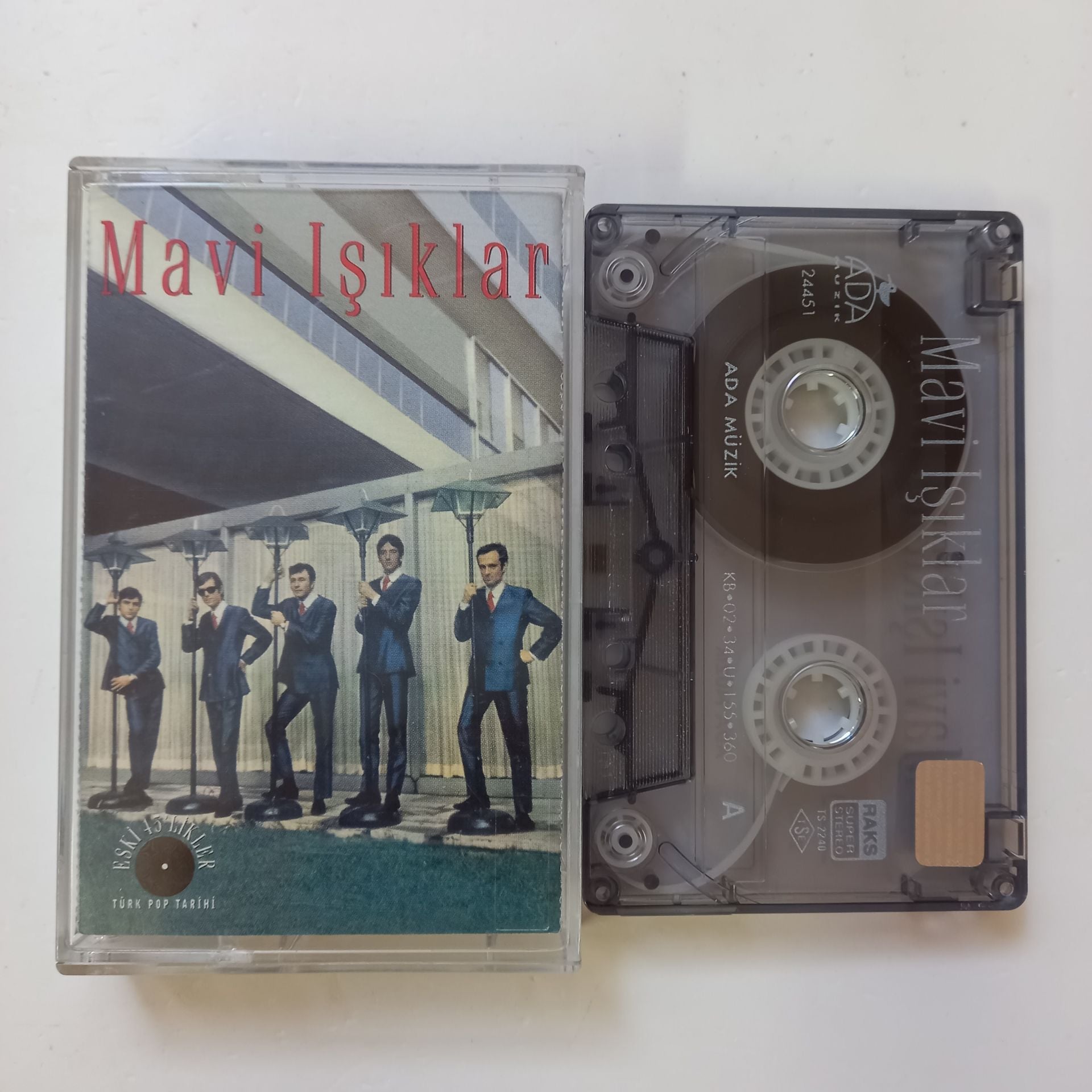 MAVİ IŞIKLAR - ESKİ 45'LİKLER TÜRK POP TARİHİ (2002) - KASET 2.EL