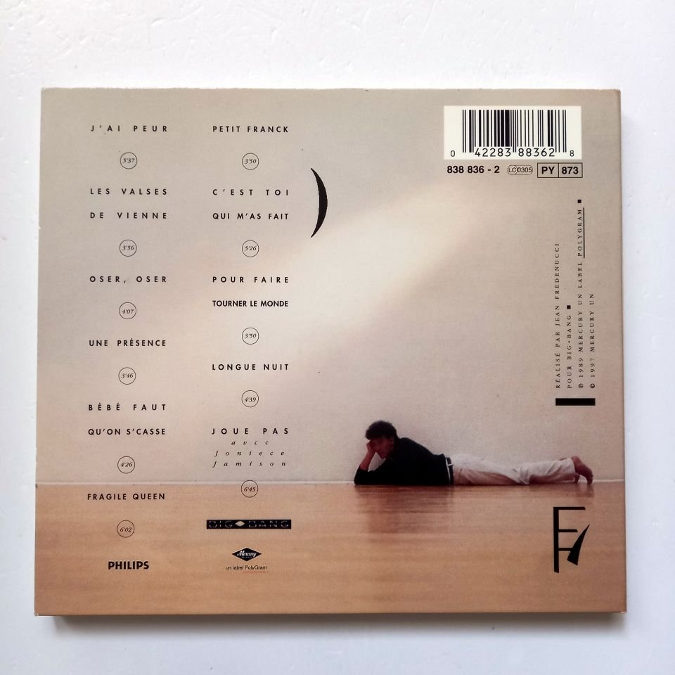 FRANÇOIS FELDMAN – UNE PRESENCE (1989) - CD DIGIPAK 2.EL