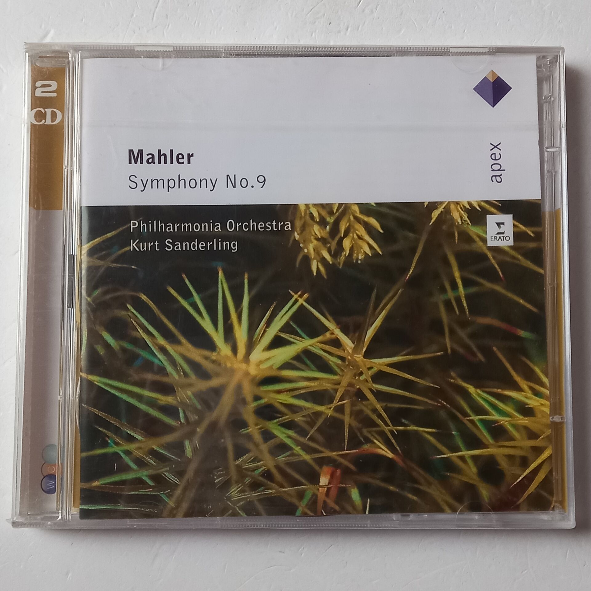 MAHLER - PHILHARMONIA ORCHESTRA, KURT SANDERLING – SYMPHONY NO.9 (1992) - 2CD REISSUE AMBALAJINDA SIFIR