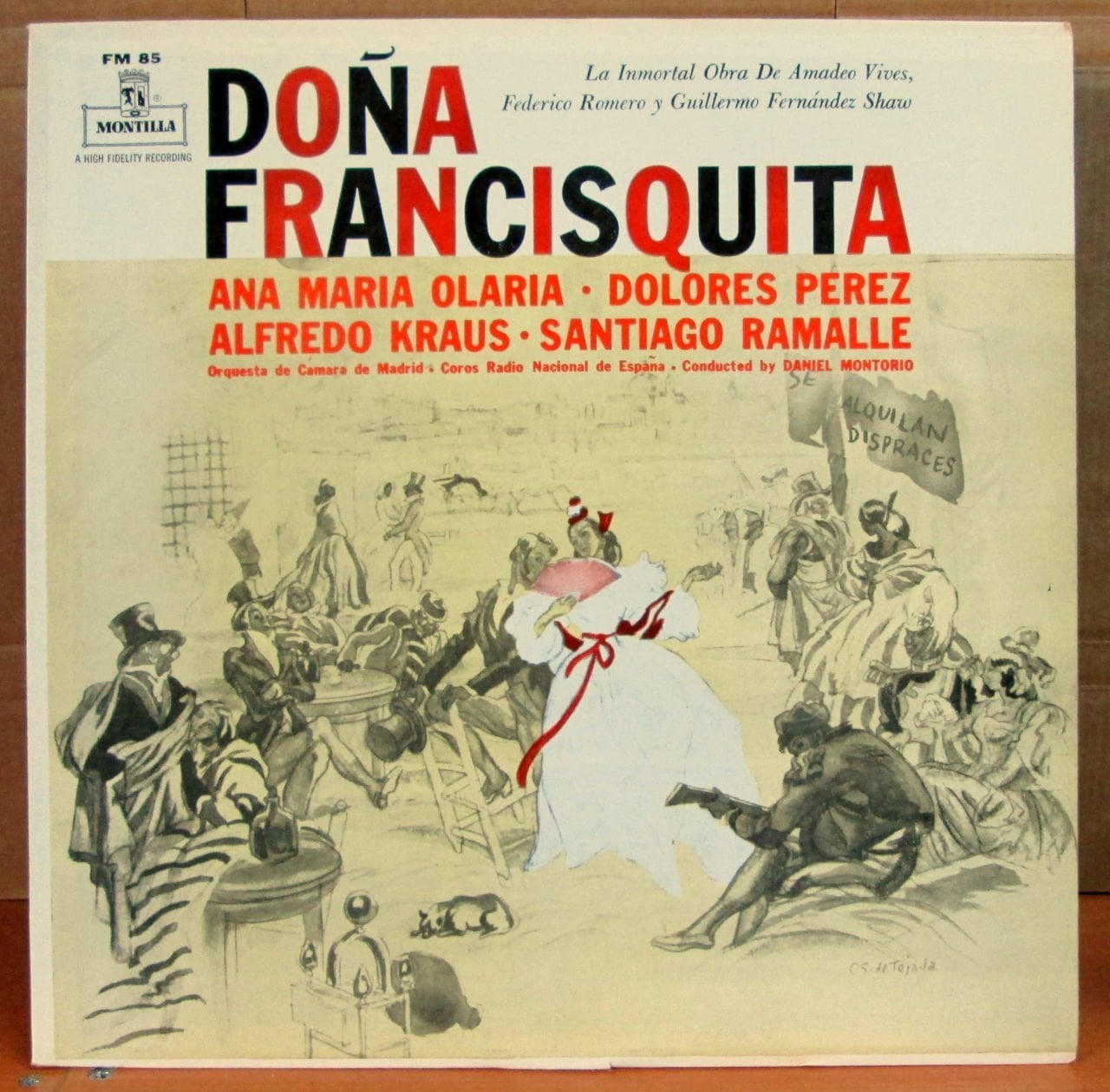 DONA FRANCISQUITA (Zarzuela) - LP 2.EL