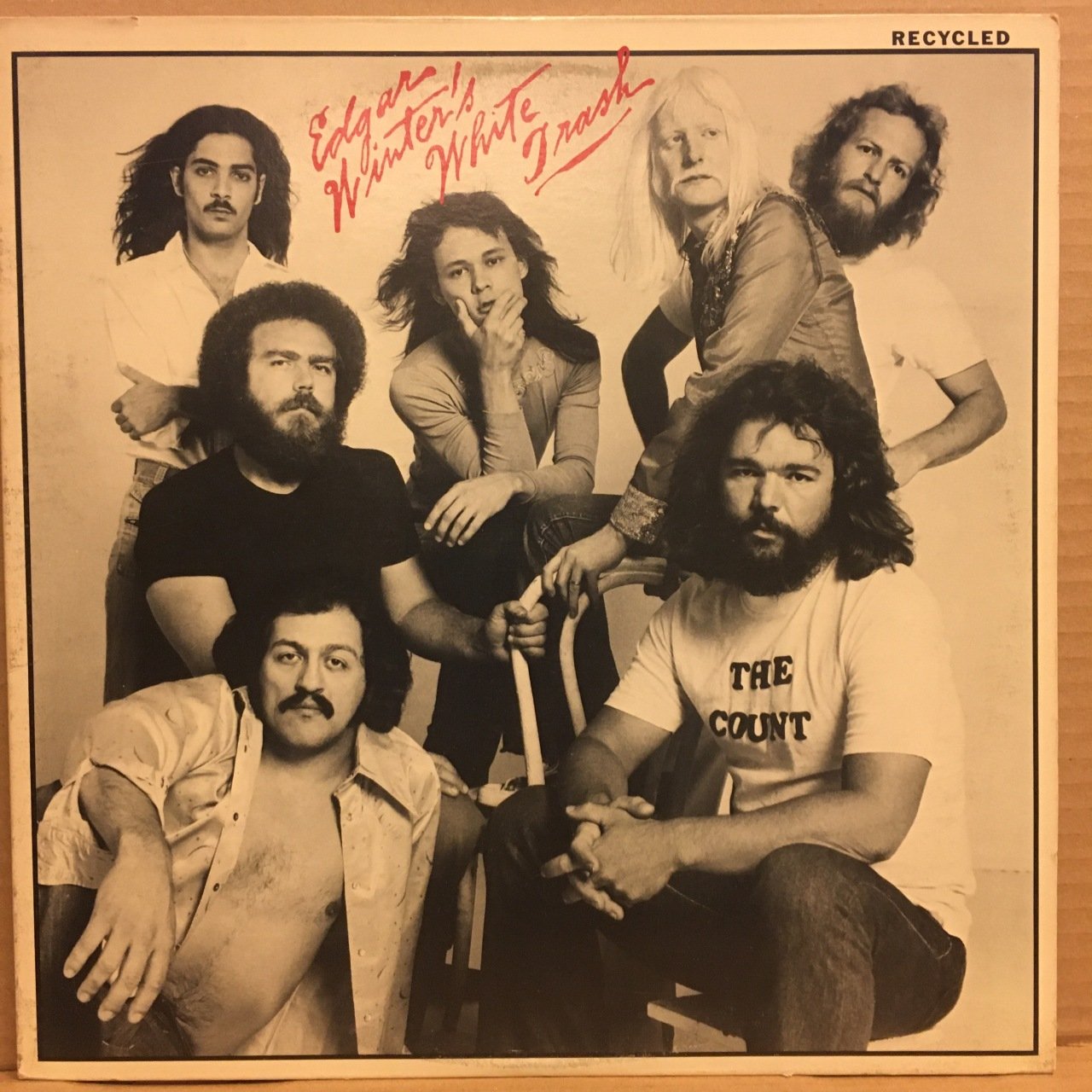 EDGAR WINTER'S WHITE TRASH - RECYCLED (1977) 2.EL PLAK