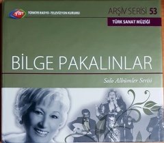 BİLGE PAKALINLAR - SOLO ALBÜMLER SERİSİ / TRT ARŞİV SERİSİ 53 / ULUS MÜZİK CD 2.EL