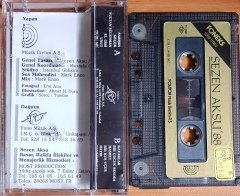 SEZEN AKSU - '88 (1988) POLFON MÜZİK KASET 2.EL