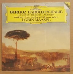 BERLIOZ - HAROLD EN ITALIE / LORIN MAAZEL (1985) - LP DÖNEM BASKI SIFIR PLAK