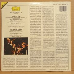 BERLIOZ - HAROLD EN ITALIE / LORIN MAAZEL (1985) - LP DÖNEM BASKI SIFIR PLAK