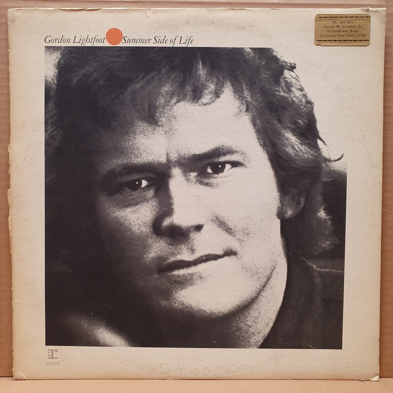 GORDON LIGHTFOOT - SUMMER SIDE OF LIFE (1971) - LP 2.EL PLAK