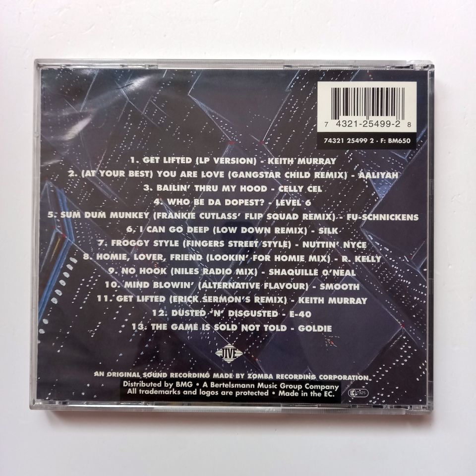 JIVE WEST 25TH VOL.2 / KEITH MURRAY, AALYAH, SILK, R. KELLY, GOLDIE, LEVEL 6, CELLY CEL (1995) - CD 2.EL