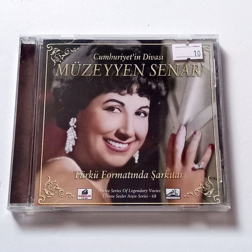 MÜZEYYEN SENAR - TÜRKÜ FORMATINDA ŞARKILAR (2008) - CD COŞKUN MÜZİK 2.EL