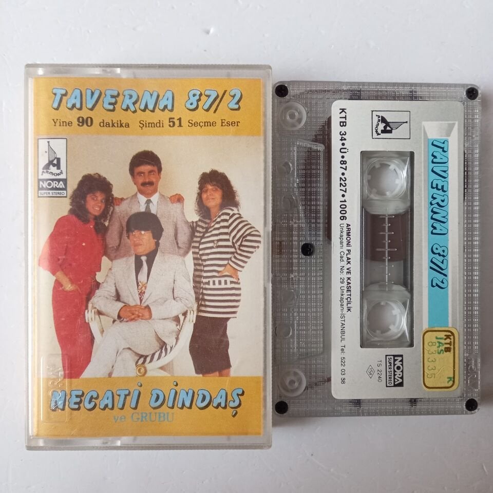 NECATİ DİNDAŞ VE GRUBU - TAVERNA 87/2 - KASET 2.EL