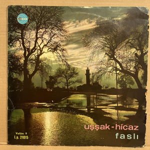 UŞŞAK - HİCAZ FASLI NO 9 / ARAS PLAK (197?) - LP 2.EL PLAK