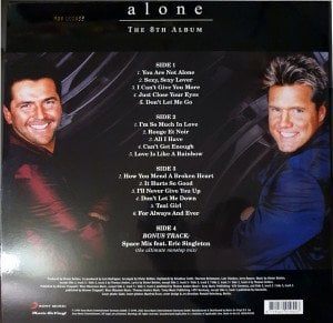 MODERN TALKING - ALONE (1999) 8th ALBUM - 2LP 2022 EDITION RENKLİ PLAK