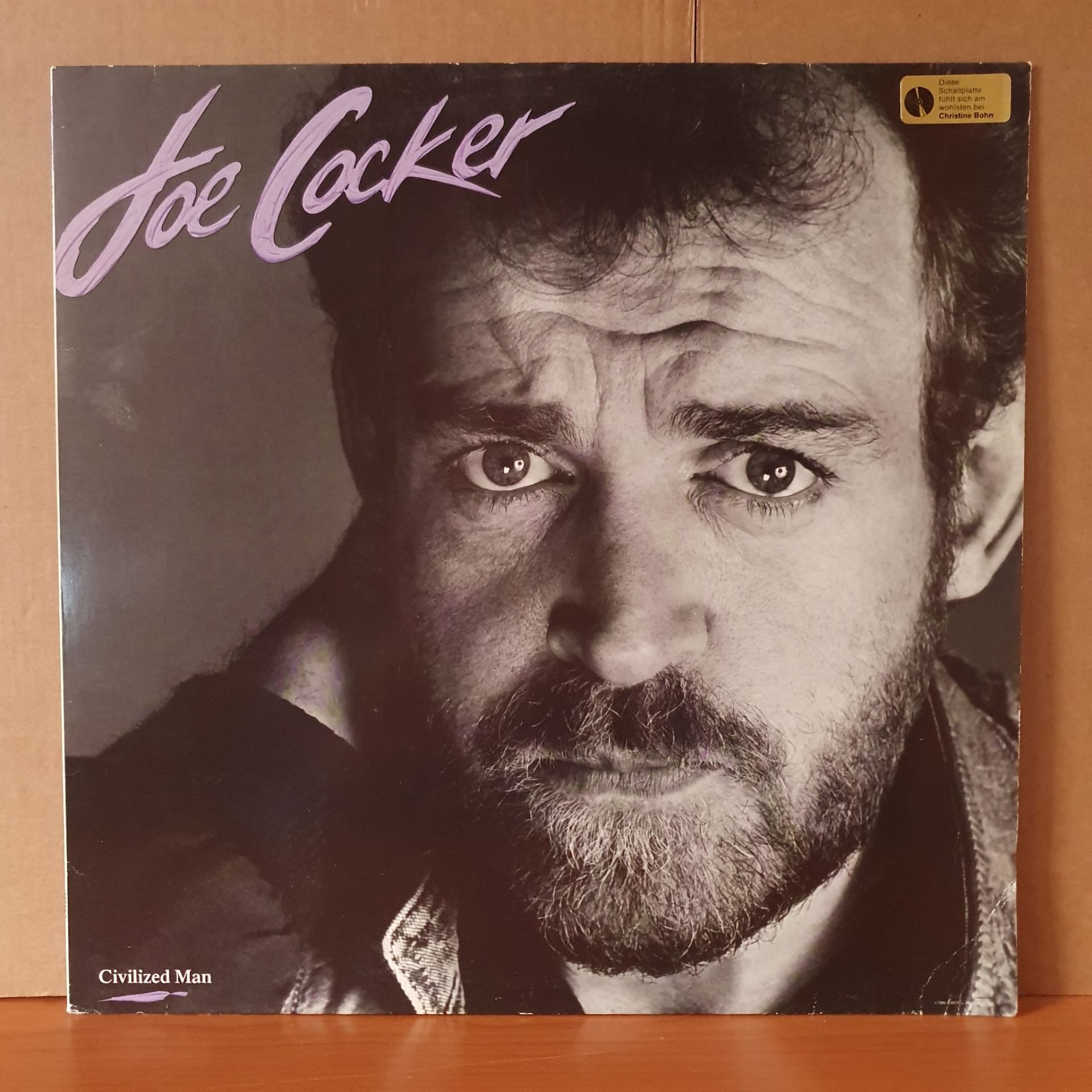 JOE COCKER - CIVILIZED MAN (1984) - LP 2.EL PLAK