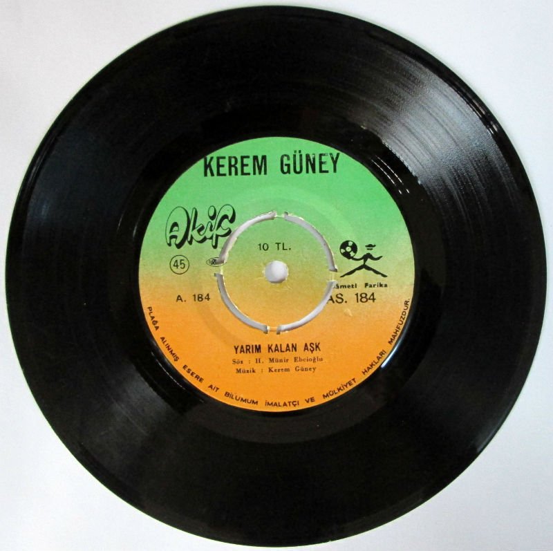 KEREM GÜNEY - YARIM KALAN AŞK - 45LİK
