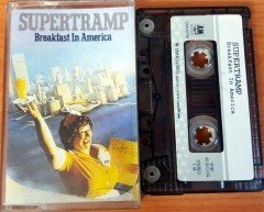 SUPERTRAMP - BREAKFAST IN AMERICA (1990) TOPKAPI CASSETTE MADE IN TURKEY ''USED'' PAPER LABEL
