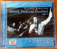 FILIPOS NIKOLAOS - GREEK TAVERNA GECELERİ VOL. 2 CD SIFIR