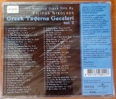 FILIPOS NIKOLAOS - GREEK TAVERNA GECELERİ VOL. 2 CD SIFIR