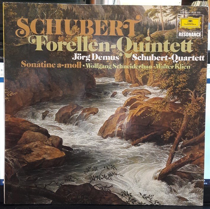 SCHUBERT: FORELLEN QUINTETT, JÖRG DEMUS, SCHUBERT-QUARTETT - 2.EL PLAK