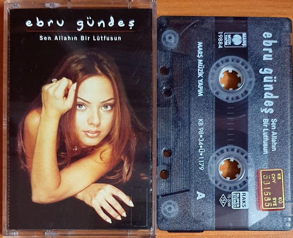 EBRU GÜNDEŞ - SEN ALLAHIN BİR LUTFUSUN (1998) - KASET 2.EL